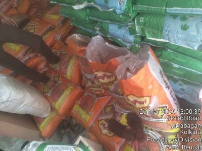 Water Affected Stock of Masoor Dal